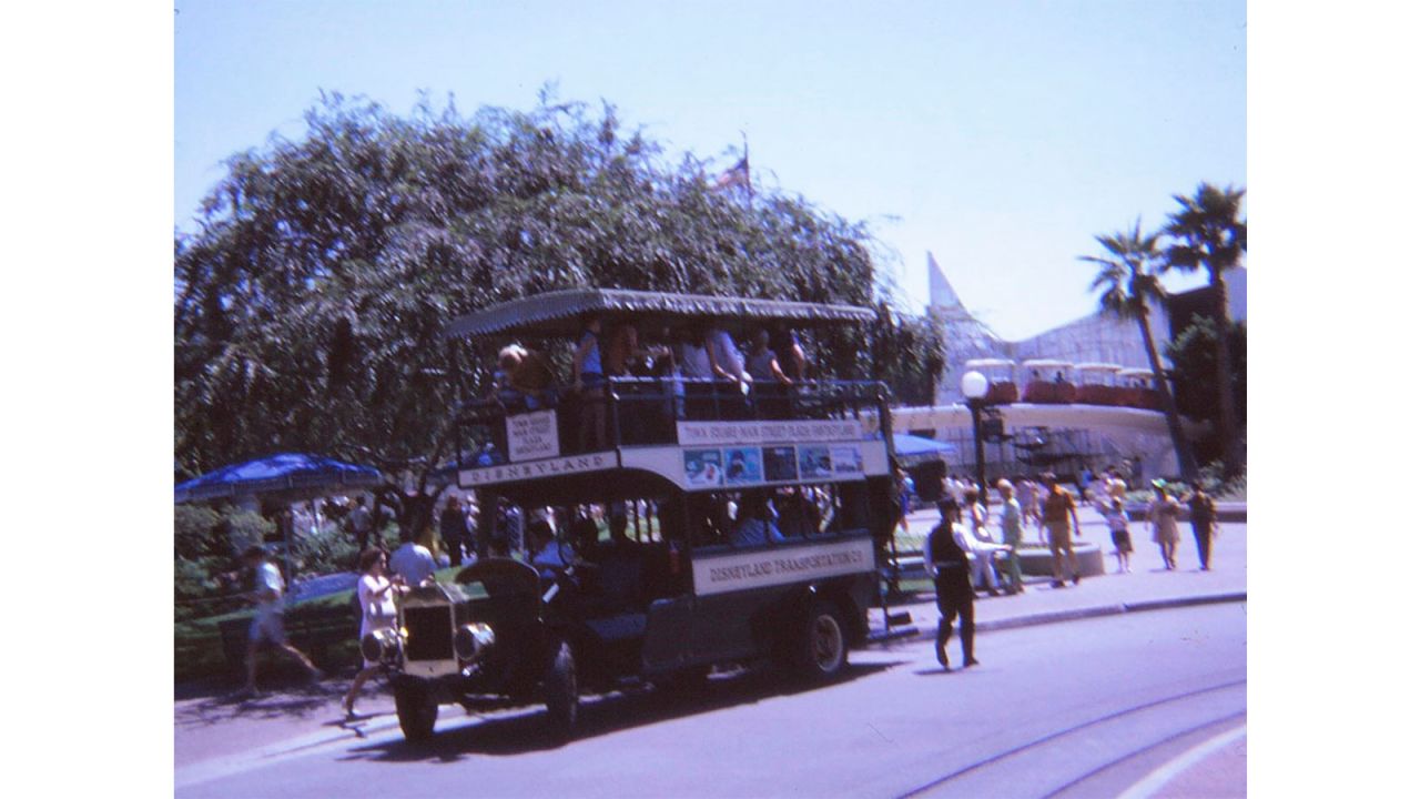 <strong>Sharing stories: </strong>Sharing old family photographs on Flickr -- including photographs of his father in the air force -- is an enjoyable hobby for Syverson. <em>Pictured here: the Double decker bus on Main Street</em>