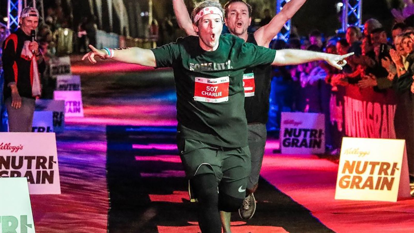 Jabaley completes his first Ironman in New Zealand.