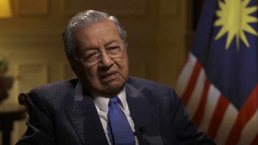 Malaysian Prime Minister Mahathir speaks about Anwar
