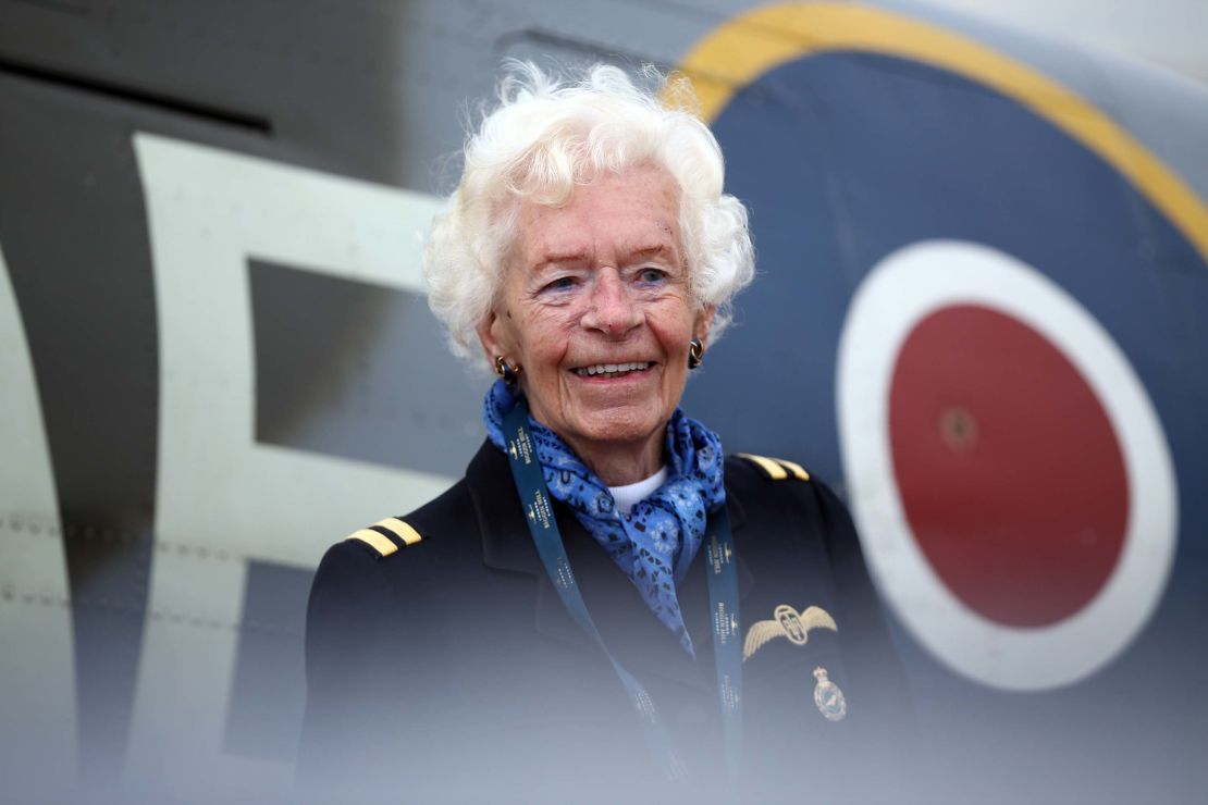 Mary Ellis was a pilot for the Air Transport Auxiliary in World War II.