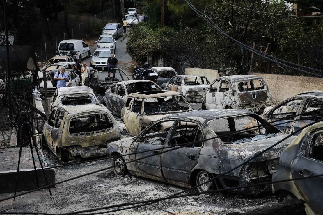 Greece fires: ‘Serious indications of arson,’ minister says | CNN