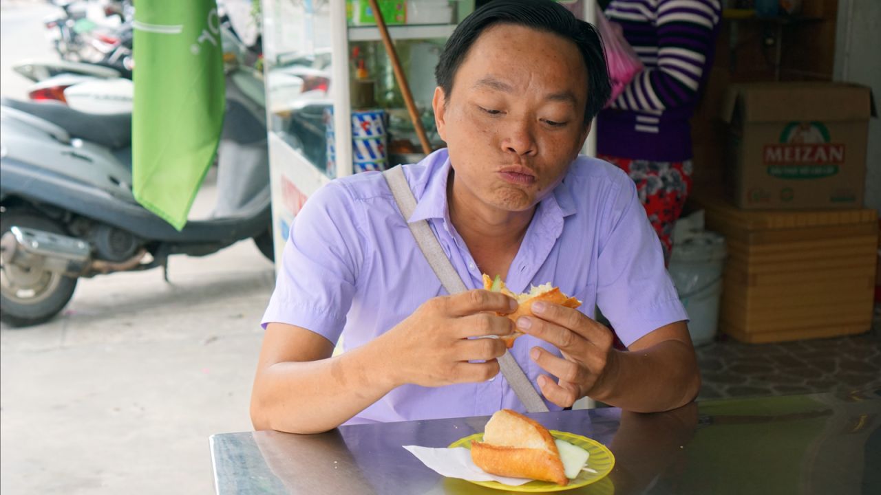 <strong>Food for thought:</strong> If there's one thing to eat in Hoi An, I must say it's banh mi," says Huynh. "We have the best banh mi in the world."