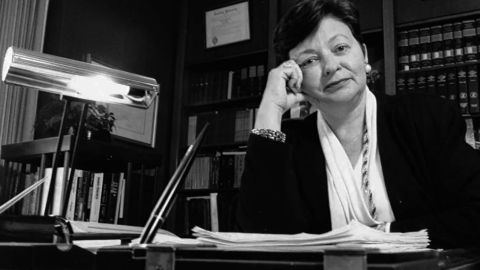 Retired US District Judge Marilyn Hall Patel in 1992.