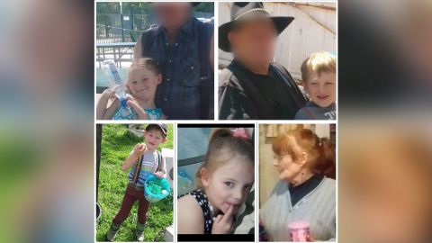 70-year-old Melody Bledsoe and her great-grandchildren Emily Roberts, 4, and James Roberts, 5, were killed in the Carr Fire, family members confirmed.