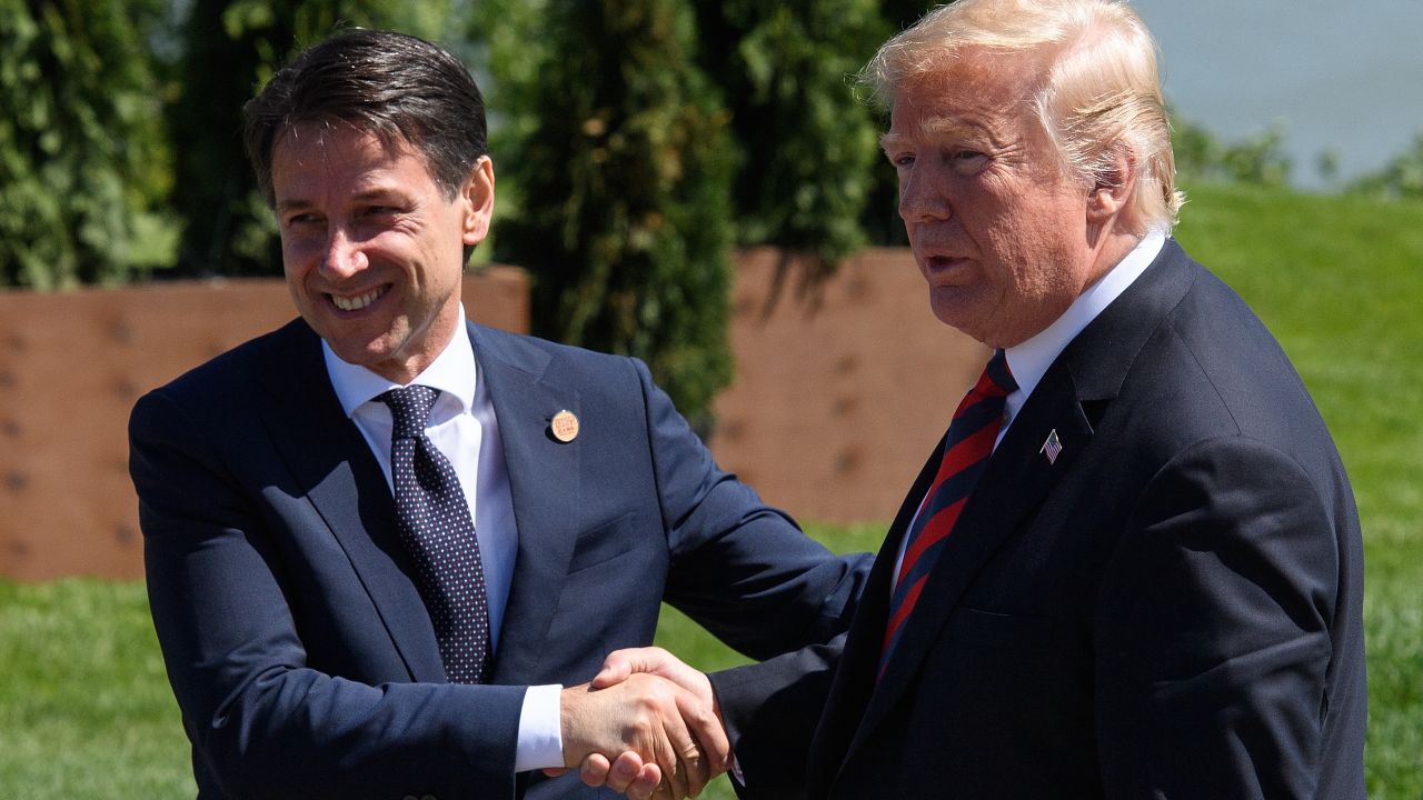 Giuseppe Conte Trump