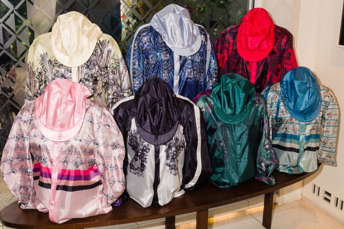 This year's riders at the Magnolia Cup will wear bespoke silks made by Iranian-born ,London-based designer Morvarid Sahafi of Morv London -- an ethical fashion brand, with a focus on women's empowerment.