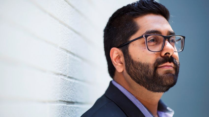 Immigration attorney Jameel Manji is photographed in Decatur, Ga. on Friday, May 4, 2018. Manji frequently travels the long distance to the Stewart Detention Center to be there for his removal defense clients in-person.