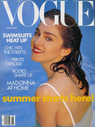 May 1989: Madonna photographed by Patrick Demarchelier<br /><br />Anna Wintour is known for spearheading the celebrity cover movement, which she started early in her reign when Madonna graced the cover of Vogue.