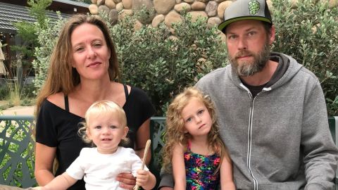 Sarah and Josh Lister's home outside Redding, California was destroyed in the Carr Fire. 