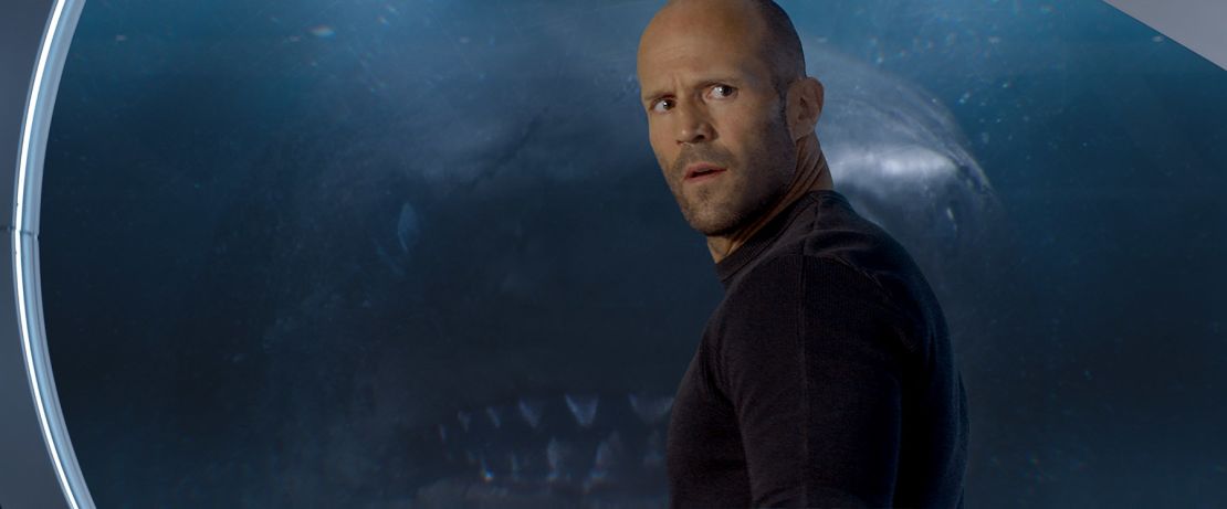 Jason Statham, here in 'The Meg,' returns to star in the prequel.