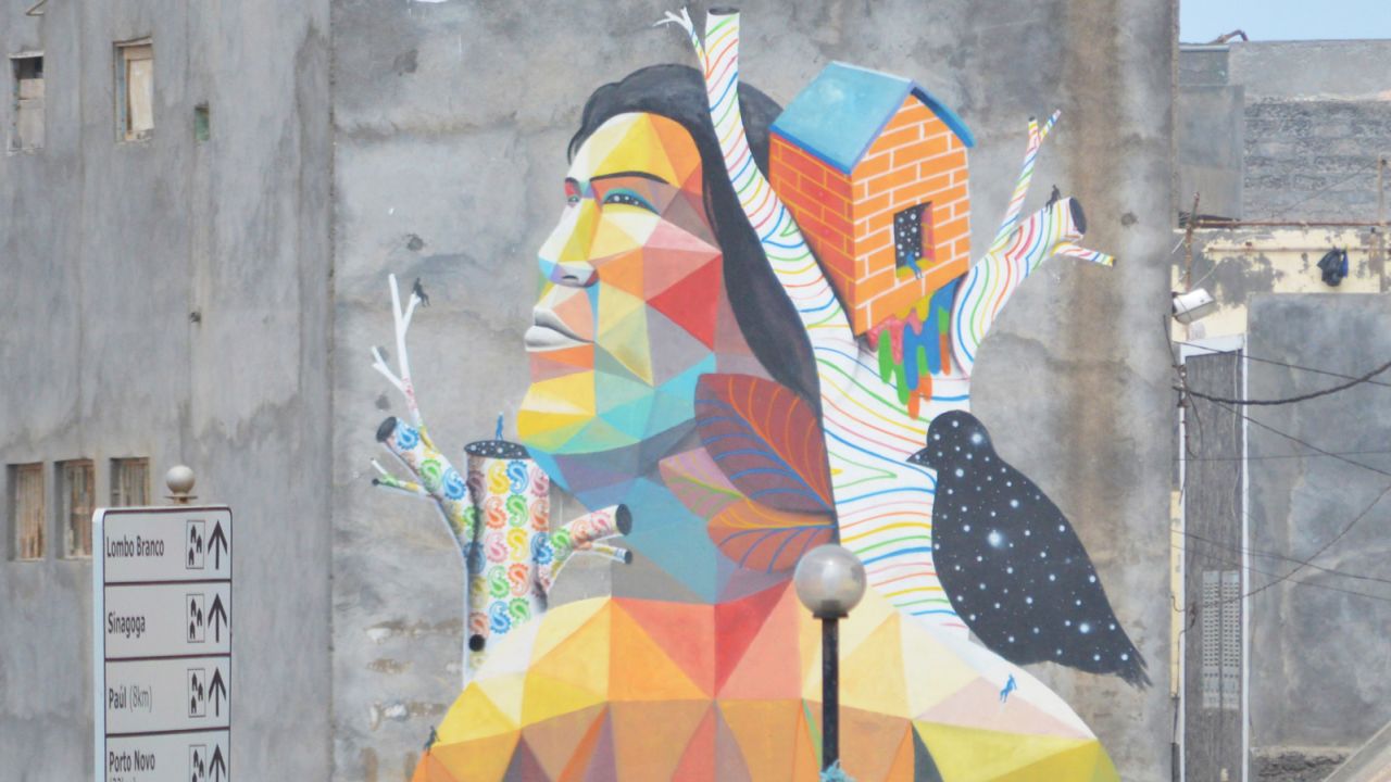 Cape Verde has fully embraced street art, with some of the best work found in Ribeira Grande.