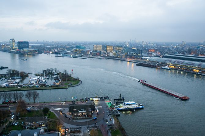 Over 700,000 artifacts were excavated from the River Amstel, Amsterdam, during construction of a newly opened subway system.
