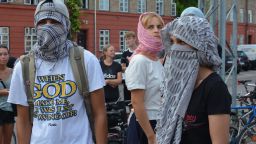 01 Denmark burqa protest