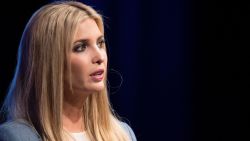 US President Special advisor and daughter Ivanka Trump participates in a conversation on workforce development and news of the day at the Newseum in Washington on August 2, 2018. (JIM WATSON/AFP/Getty Images)