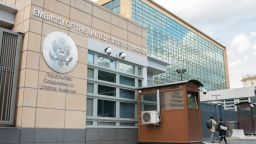 american embassy in Moscow RESTRICTED