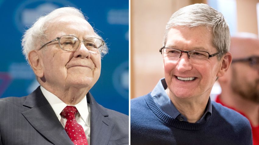 warren buffett tim cook split