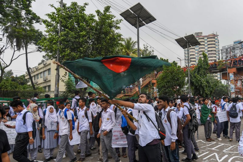 Bangladesh Students Protest After Deadly Crash CNN   180805150623 Bangladesh Flag 