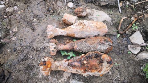 The rain-starved Elbe River in Germany has revealed 24 pieces of WWII-era ordnance already this year. 