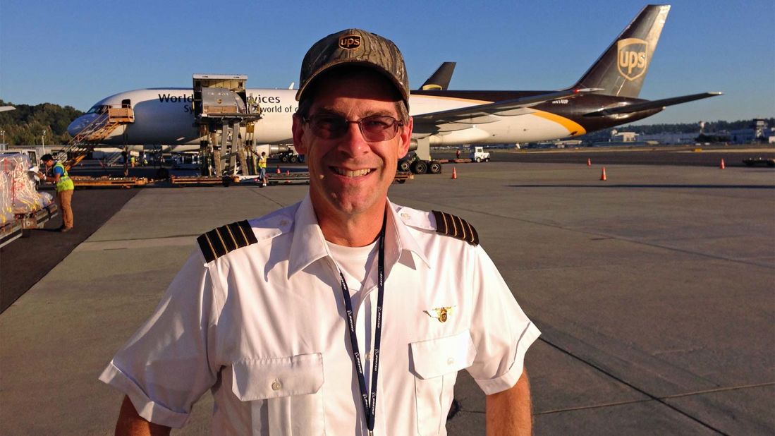 <strong>Ken Hoke:</strong> Hoke flies Boeing 757 and 767 freighters for UPS Airlines all over the world. 