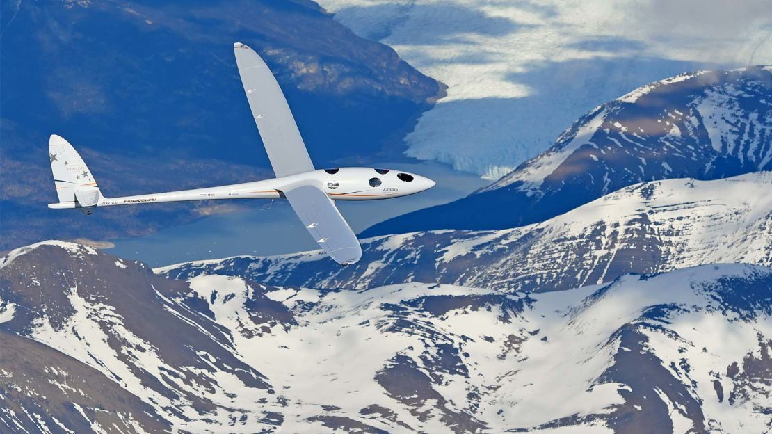 The Perlan 2 experimental glider.