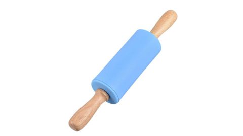 Honglida 9-Inch Silicone Rolling Pin for Kids