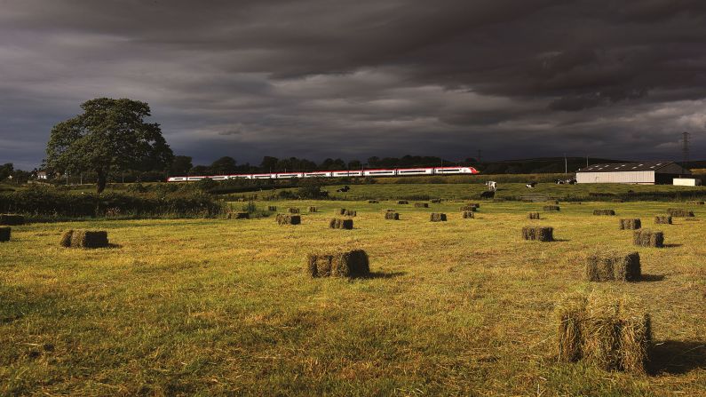 <strong>Future plans:</strong> Taliesin is experimenting with his own photography style, but the duo want to work together again on more railway photography. "We would like to do a book of our moody and more atmospheric railway images, a book of the people involved," he says. <em>Pictured here: Virgin Trains Class 390 Pendolino at Bay Horse</em>