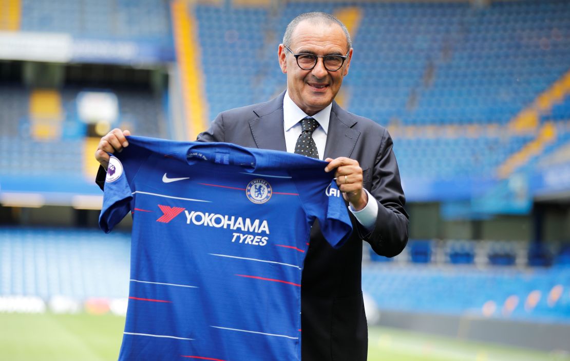 Former Napoli boss Maurizio Sarri was appointed Chelsea boss this summer.