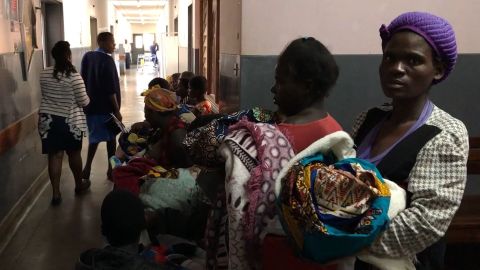 There are shortages of soap in the maternity ward at Queen Elizabeth hospital, where many mothers and babies receive care.