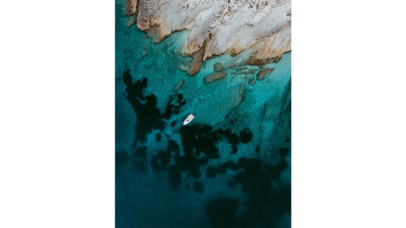 <strong>Unusual angle:</strong> Photographer Tom Hegen captures the beauty of the Mediterranean coastline in his incredible aerial photographs.