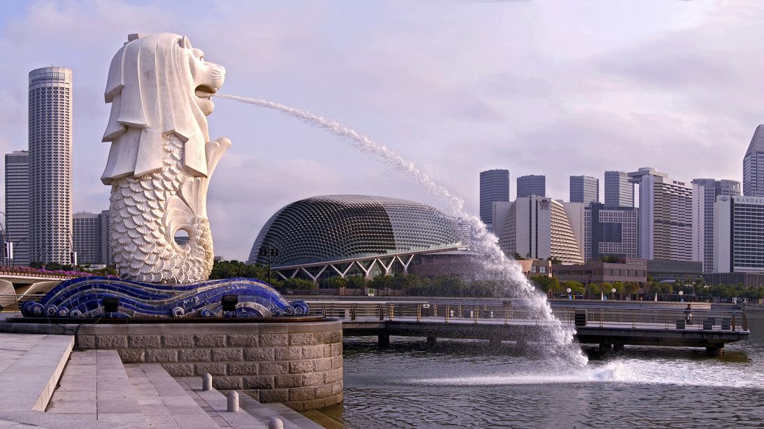 <strong>Singapore's biggest star: </strong>In the film, Singapore's famous water-breathing "Merlion" makes an appearance. The body symbolizes Singapore's origins as a fishing village. Its head represents Singapore's original name, Singapura, or 'lion city' in Malay.