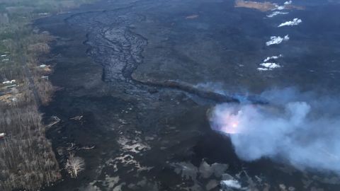 Lava flow from a Hawaii volcano has weakened significantly.