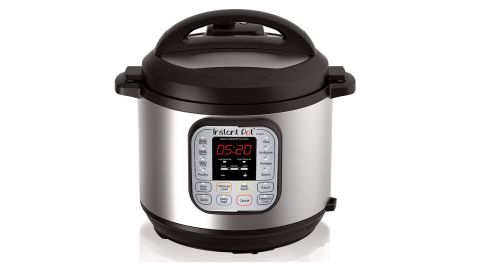 <strong>Instant Pot 7-in-1 Multi-Use Programmable Pressure Cooker ($99.95; </strong><a href="https://amzn.to/2vrgS9o" target="_blank" target="_blank"><strong>amazon.com</strong></a>)