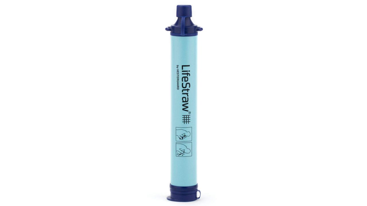 <strong>LifeStraw Personal Water Filter ($14.75; </strong><a  target="_blank" target="_blank"><strong>amazon.com</strong></a>)