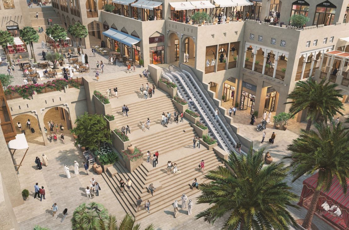 The mega mall will have over 8 million square feet of leasable space when completed.