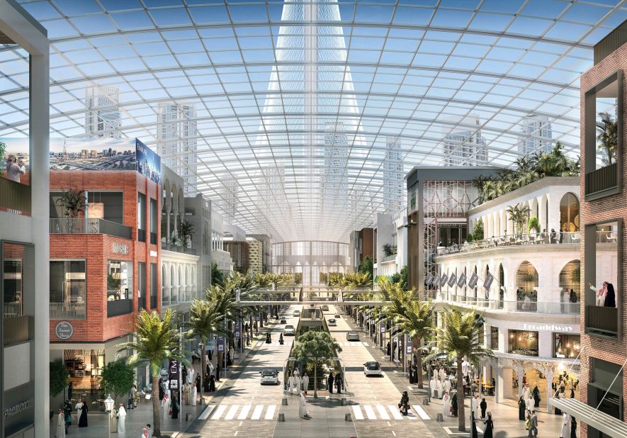 Next to Dubai Creek Tower will be a colossal $2 billion mega-mall. Called Dubai Square, it will have over 8 million square feet of retail space -- twice the amount of  Dubai Mall, currently the <a href="http://www.guinnessworldrecords.com/world-records/largest-shopping-center-(centre)" target="_blank" target="_blank">largest shopping center in the world by total area</a>.