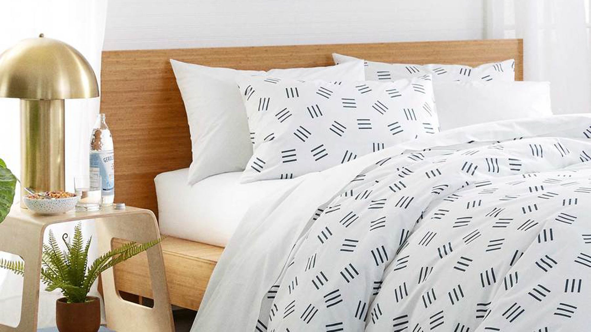 Brooklinen's Cooling Percale Sheet Set Is the Softest Bedding I've Tried