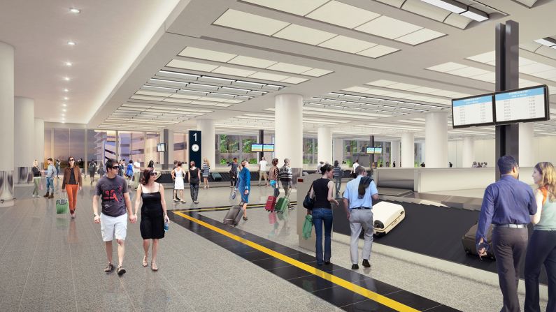 <strong>New infrastructure: </strong>New baggage carousels will also be added to the T1 Annex. 