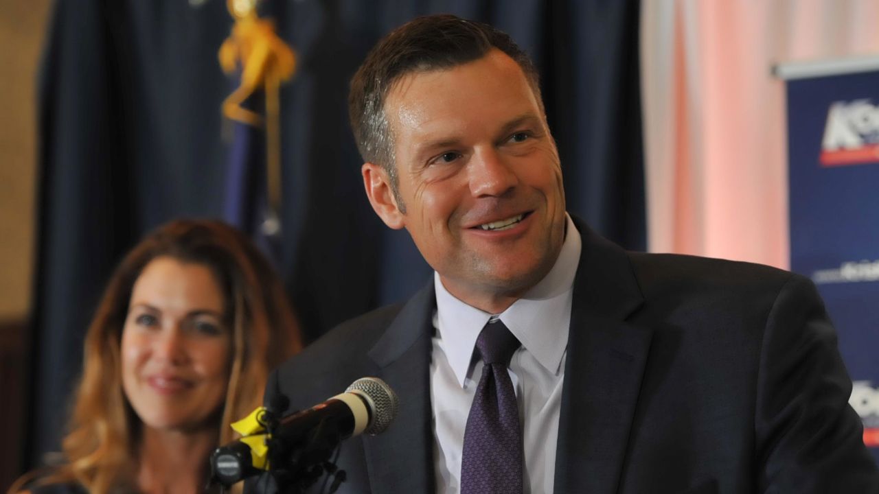 Kobach won a close GOP primary last year only to lose the governor's race in Kansas.