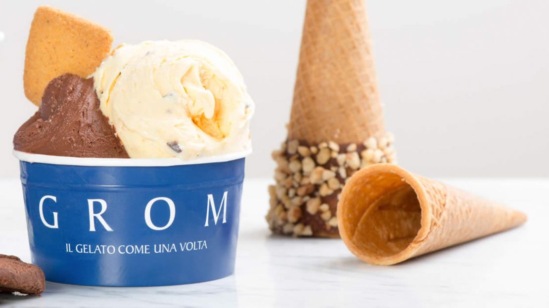 Grom offers gluten-free gelato and cones.
