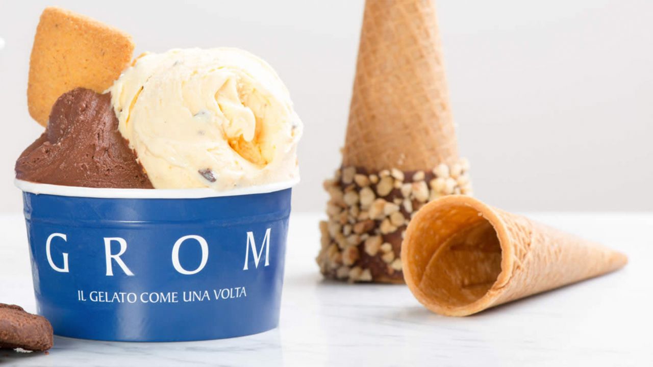 Grom offers gluten-free gelato and cones.