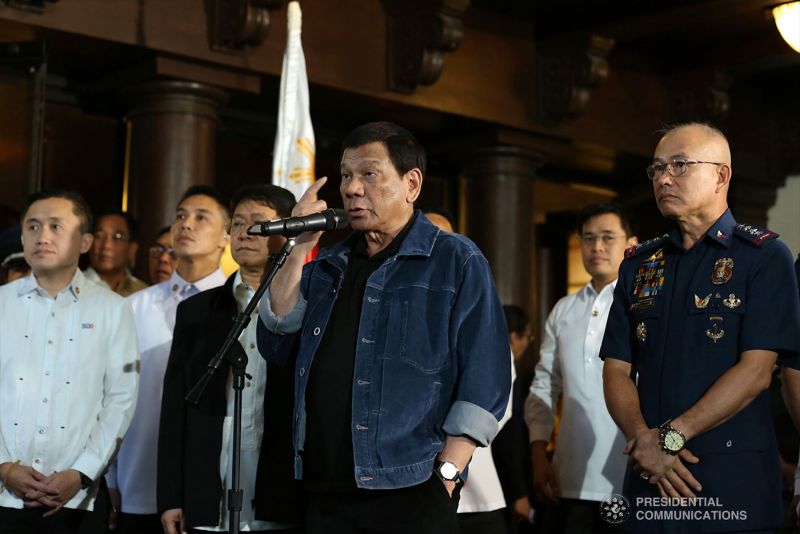 Philippines President Duterte Threatens To 'kill' Cops Under ...