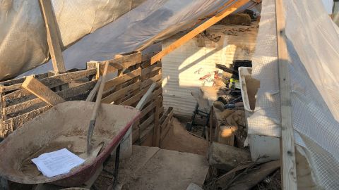 The property has "open trenches and pits," according to the Taos County sheriff.