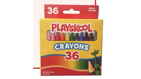 Playskool crayons. 
