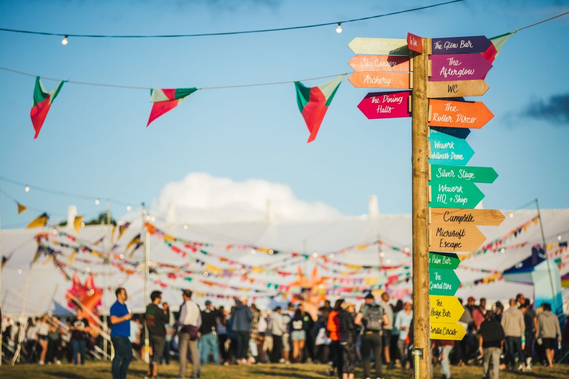 Some 8,000 WeWork employees from around the world descended on a bucolic pasture in England last August for Summer Camp.