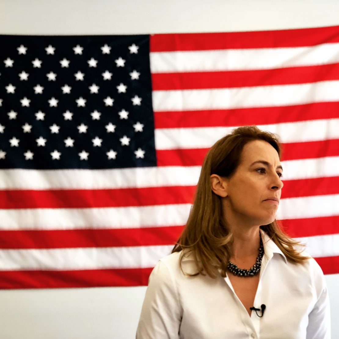 Mikie Sherrill is hoping to turn a Republican district blue. 