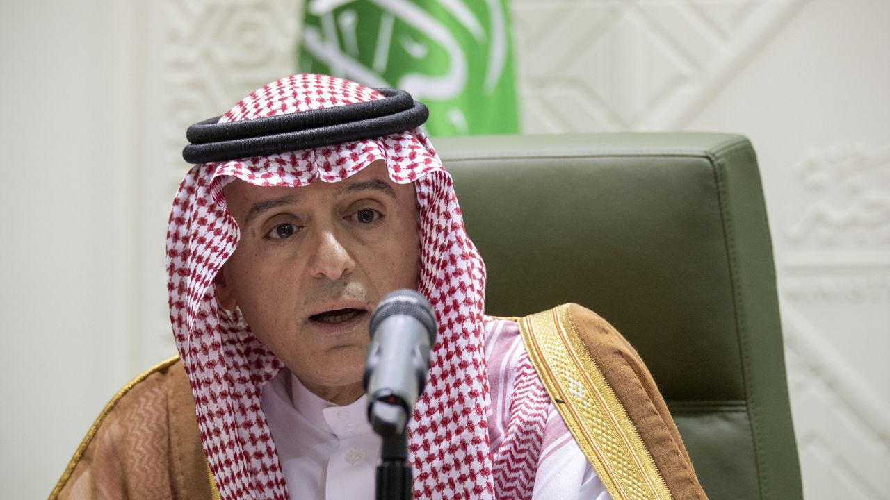 The Saudi foreign minister said "Canada has made a mistake and needs to fix it." 