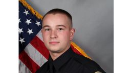 Officer Andrew Delke was released after posting bail. 