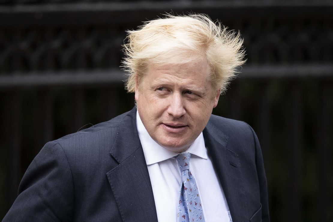 Boris Johnson quit as Foreign Secretary in July. 