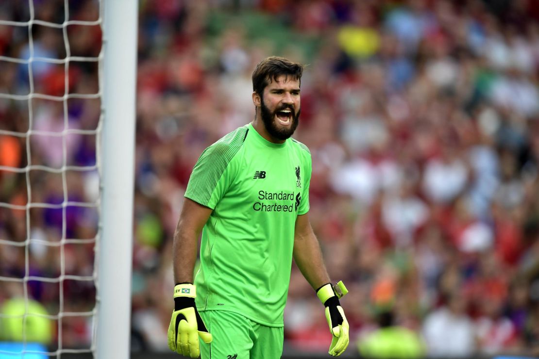 Alisson has performed well in the early stages of his Liverpool career.