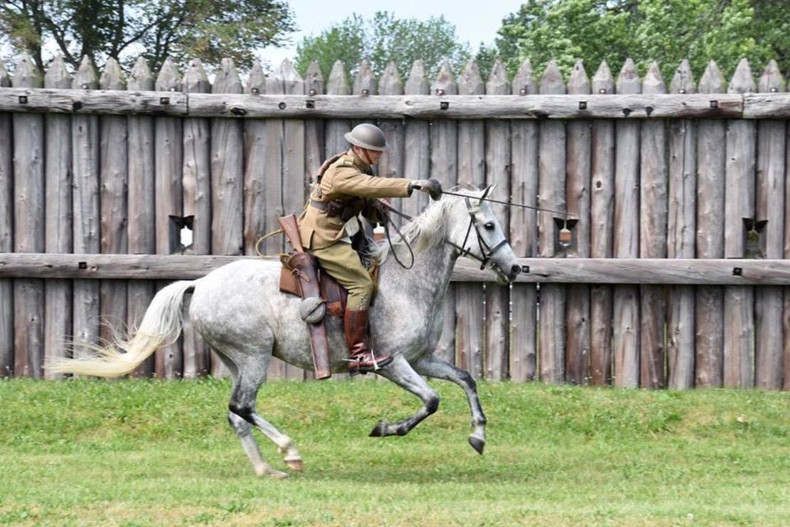 The 1st Hussars have been training three to four days a week ahead of the trek.